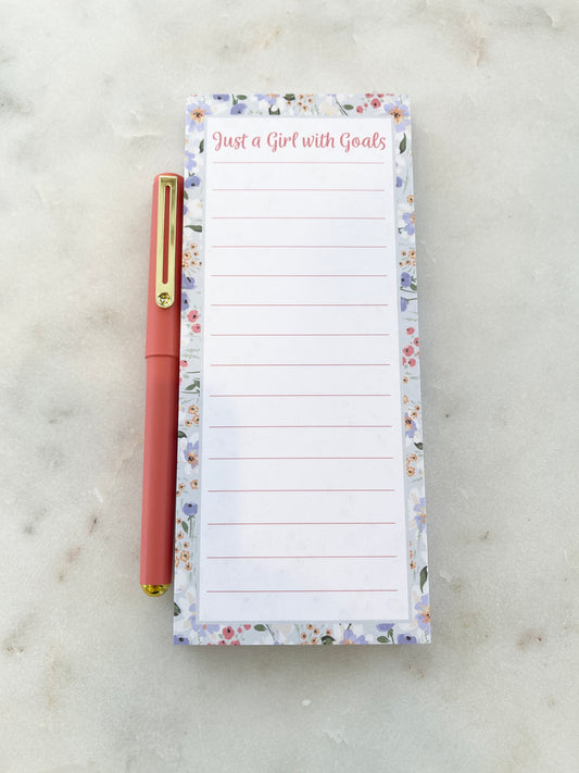 GIRL WITH GOALS TO-DO-LIST