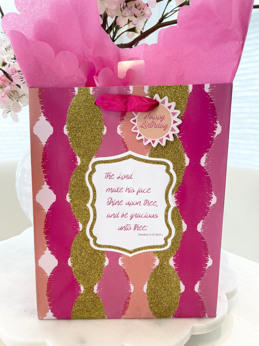 GIFT BAG (S/M) - NUMBERS