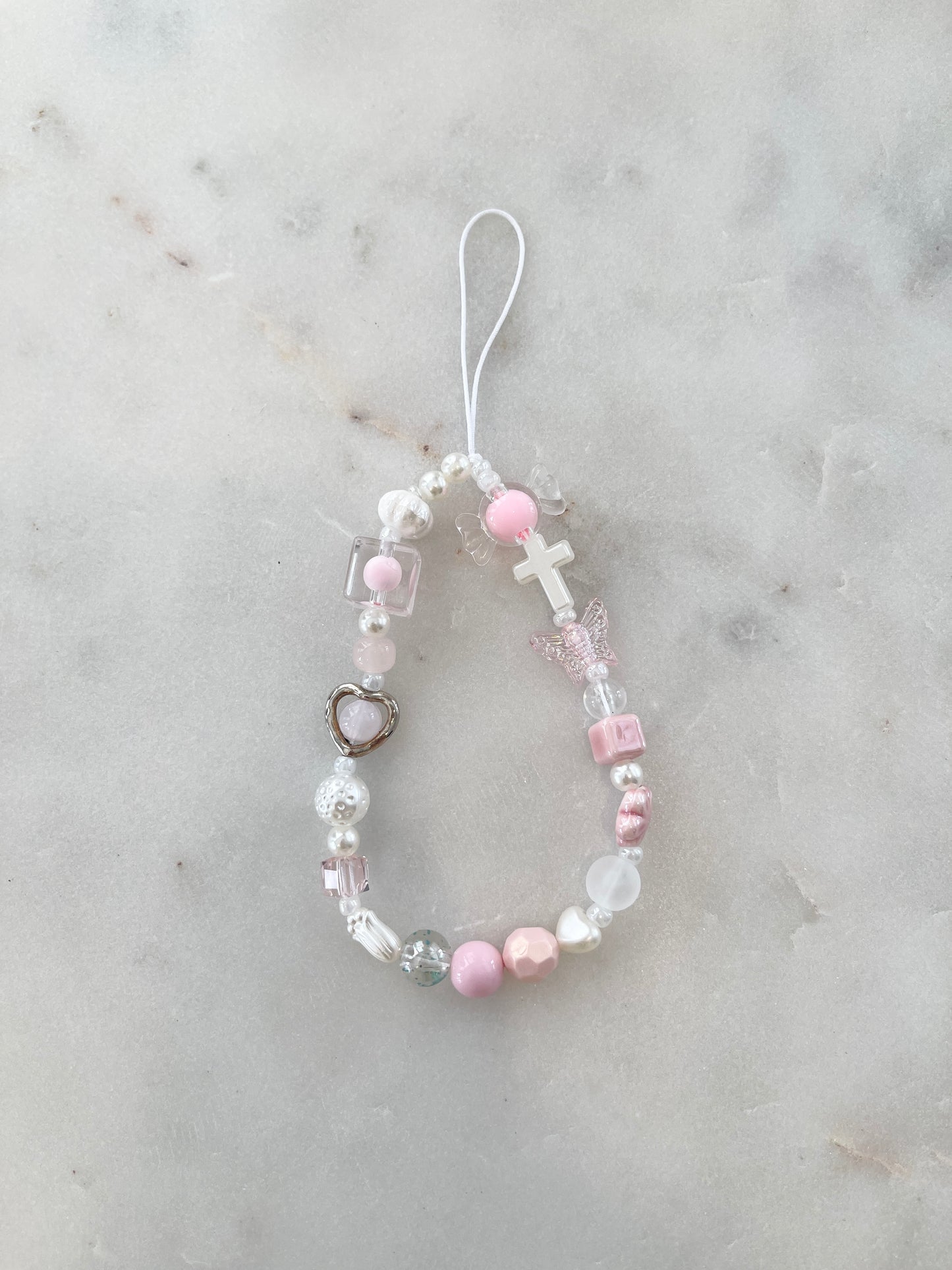 BEADED CHARM - SWEET CROSS