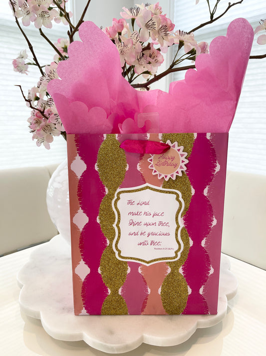 GIFT BAG (S/M) - NUMBERS