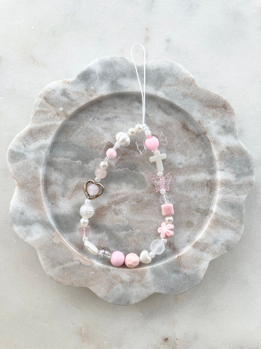 BEADED CHARM - SWEET CROSS